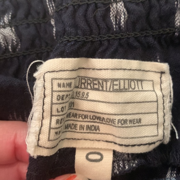 Current Elliott blue off the shoulder top - Picture 4 of 5